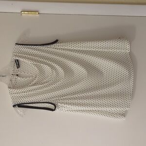 Karl Lagerfeld sleeveless polka dot top